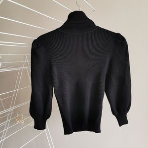Zara High-Neck Knit Tops
